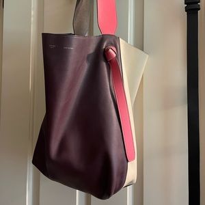Authentic Celine Small Twisted Cabas Tote